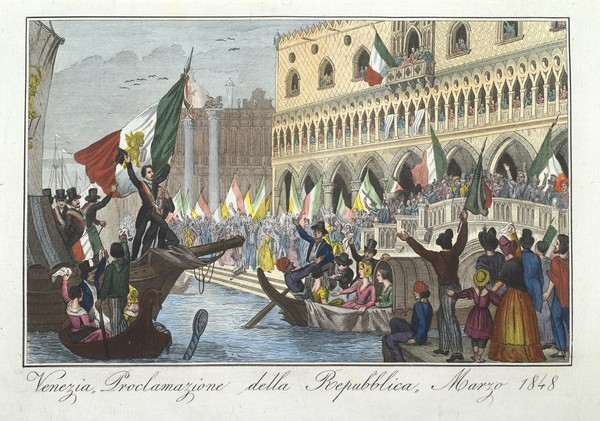 22 marzo 1848 A Venezia Daniele Manin proclama la Repubblica di San Marco