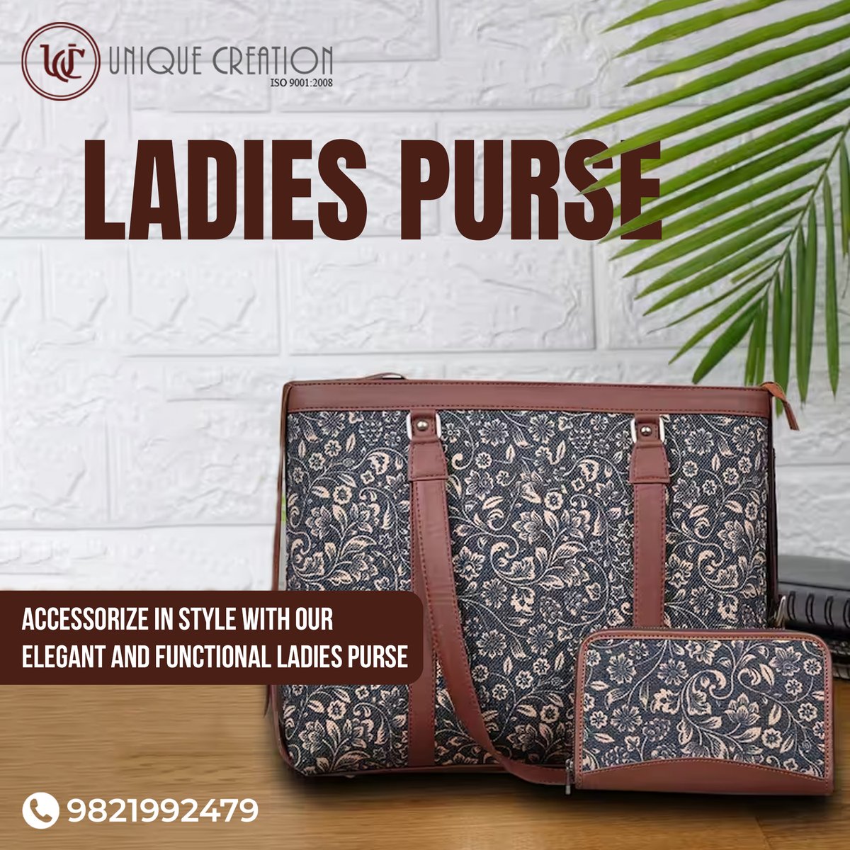 Accessorize in style with our elegant and versatile #ladiespurse, perfect for both casual and formal occasions.
Call us at 9821992479 for #wholesale queries.
#supplier #distributor #exporter