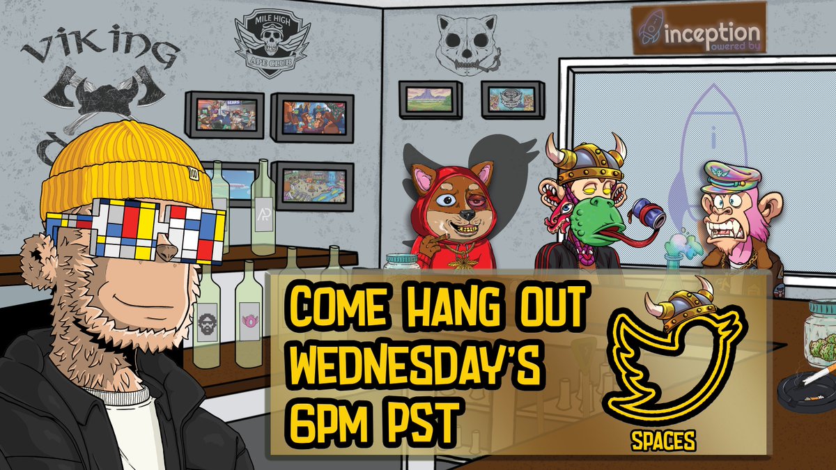 Tommy_B_LV's tweet image. It's almost time. Make sure to hit that reminder


@MileHighApeClub @InceptionAIO @VikingDAO_ @y00tsNFT @oogyNFT