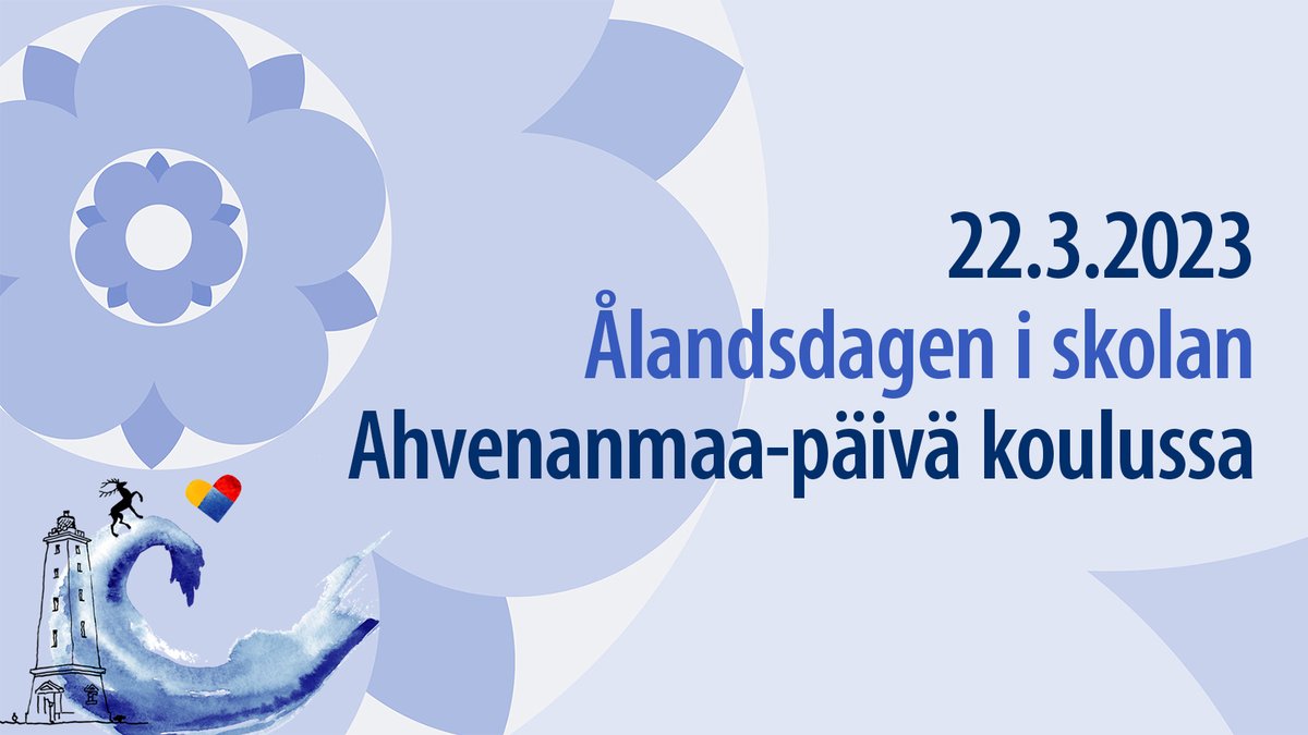Idag på tapeten: 🇦🇽

Det har kommit ut en bok som riktar sig för dem som arbetar med Ålandsfrågor.

I skolorna firar man Ålandsdagen och bekantar sig med ölandskapet genom olika material och skolbesök.

Läs mera
🔗oikeusministerio.fi/sv/-/en-introd…

#Åland