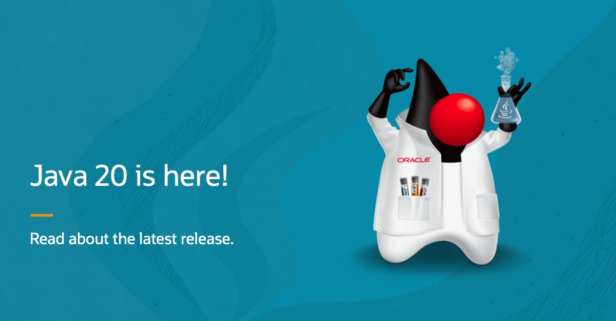 Oracle_ME's tweet image. Catch up on the latest features and enhancements in #Java20 ☕ social.ora.cl/60123CX9w