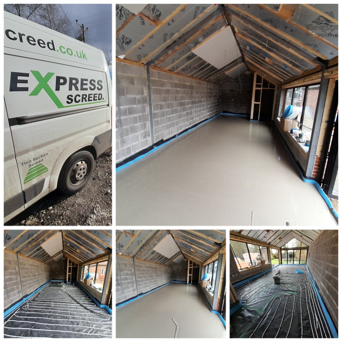 Another  premium install carried out in Harrogate, Cemfloor screed laid over a wet ufh system 
for information on how you can book your install 
call now on 01765647068 or email us on Info@expressscreed.co.uk