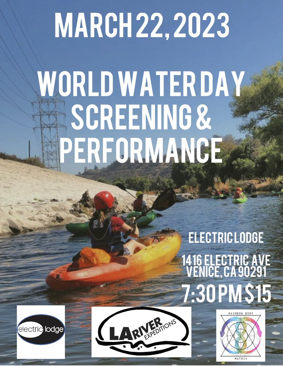 lariverx's tweet image. Join us on Wednesday, March 22, 2023, of this week for a screening of #RocktheBoat @rocktheboatfilm #losangeles #LAriver #worldwaterday