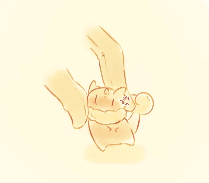 ぎゅむってされてるシマエナガ可愛かったのでが代わりにてーくんをぎゅむってしました  