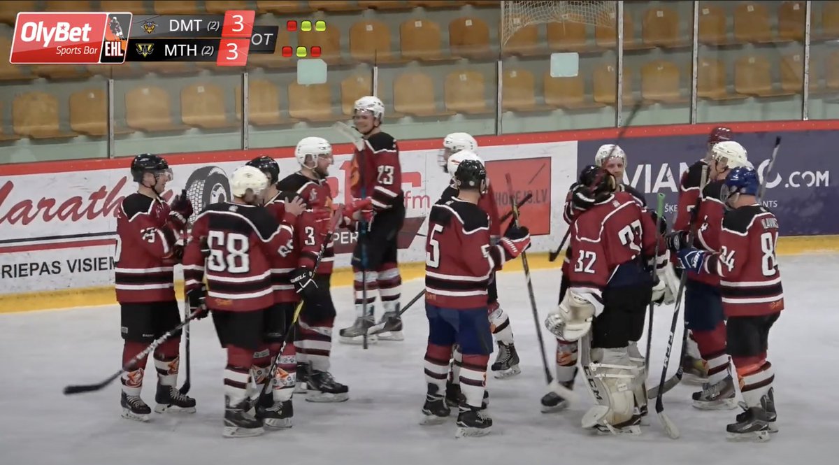 Dimantiem izdevās izrauties no 0:2 iedzinējiem vien pāris minūtes līdz spēles beigām. Mamuti panāca 1:3. Dimanti uzreiz pēc tam 2:3 un minūti pirms beigām 3:3.

Bullīšos - jūs vēl jautāsiet? Protams, ka Dimanti!

Un tas viss - GAME 5!

#entuziasti