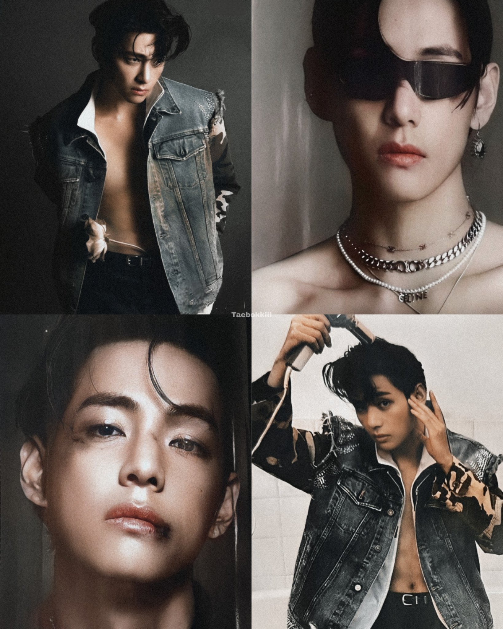 Kim Taehyung CELINE ELLE Photoshoot Photocards Unofficial | lupon.gov.ph