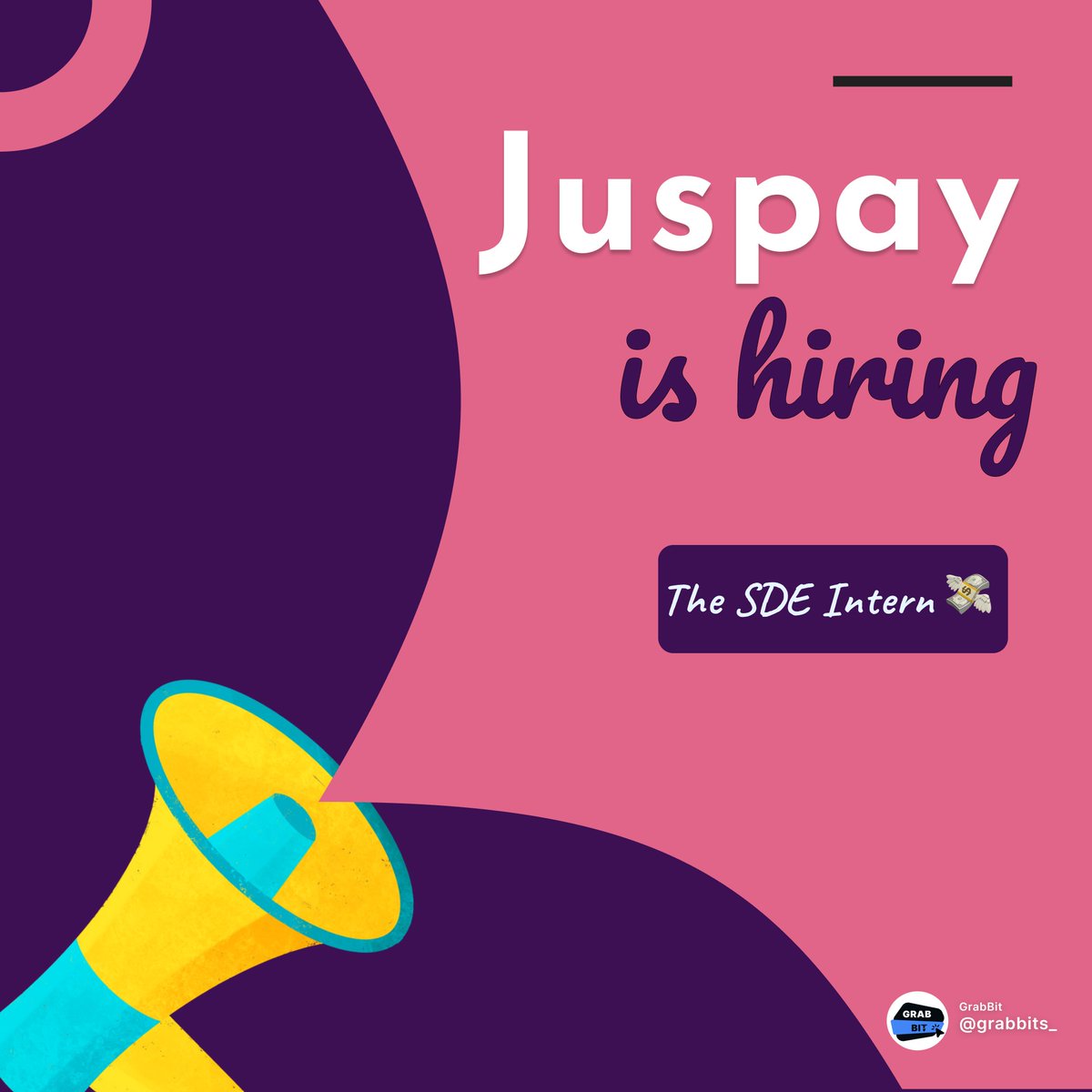 grabbits_'s tweet photo. Juspay Developer Hiring Challenge is back !!

Apply Link - https://t.co/ENWT7vDk7z

#job #hiring #opportunity #Juspay #developer https://t.co/QAuvkBeGiB