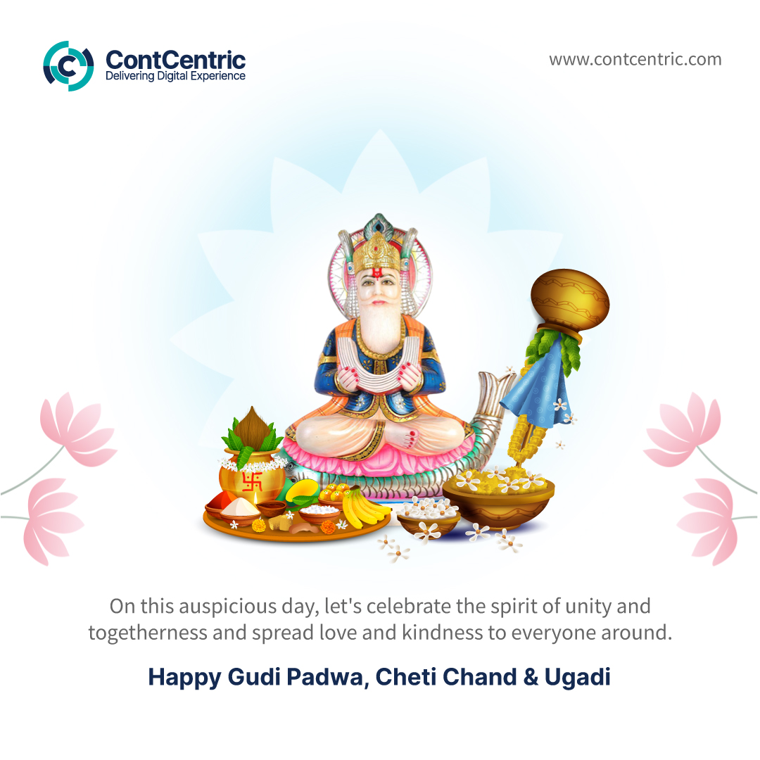 ContCentric's tweet image. May the festival of Gudi Padwa brings you the joy of spring, Ugadi brings you new opportunities, and Cheti Chand brings you the strength to overcome any obstacles that come your way.
#ContCentric #tridhyatech #gudipadwa #ugadi #chetichand #indianfestivals #culturaldiversity