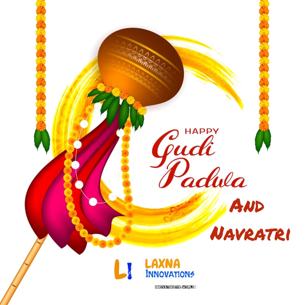 Hemendrakashya1's tweet image. A very Happy Nav varsh / Gudipadwa and Chaitra Navratra to everyone. May Maa Durga bless us all with happiness and a lot of success. 🎉🙏😇

#Laxnainnovations
#gudipadwa2023
#newyear 
#Navratri 
#navvarsh