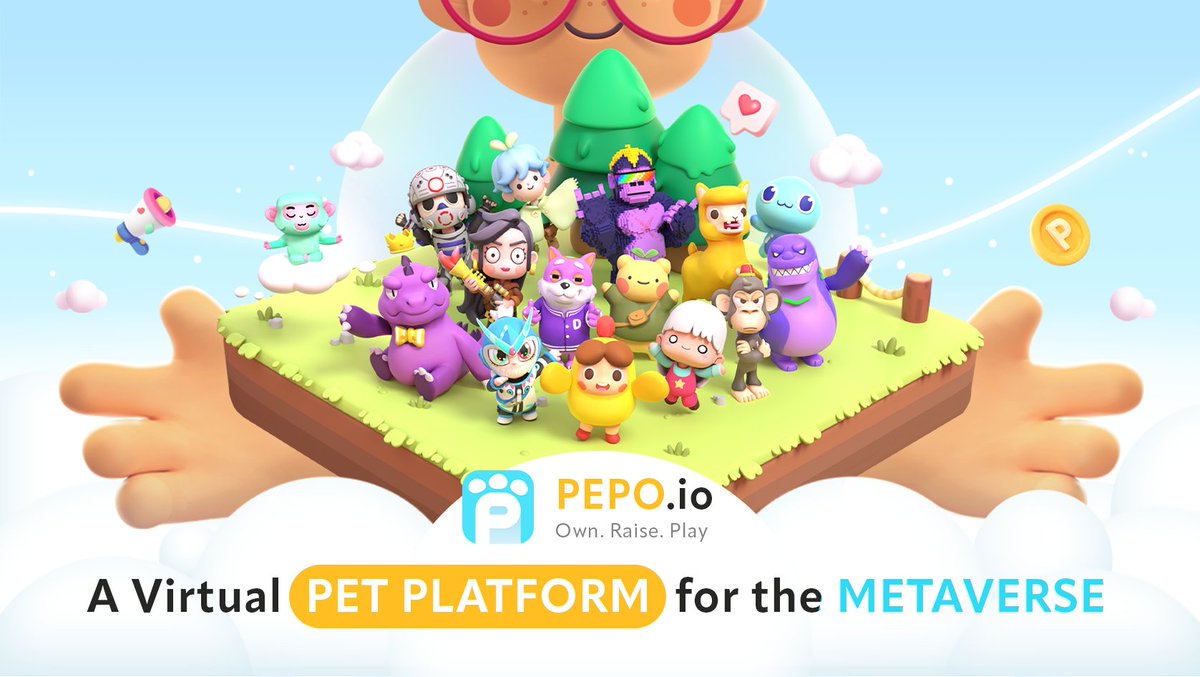 PEPO.io | Virtual Pet Platform for the Metaverse (@PepoParadise
