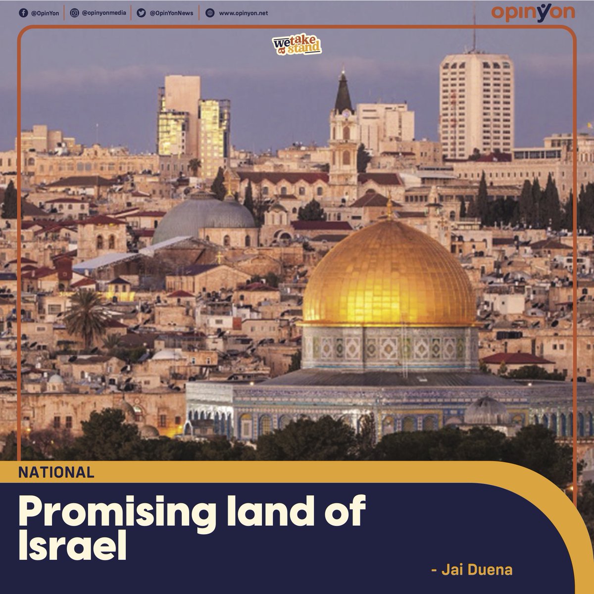 OpinYonNews's tweet photo. Earlier this month, a group of Filipinos went to Israel for a pilgrimage tour. Two of their members reportedly decided to remain after the tour to try their luck in Israel.
So why Israel?
Read more
https://t.co/Q5TJAnWTDq
#Israel #OFW #OpinyonNews #ImmigrationPH https://t.co/pNflsv4kzt
