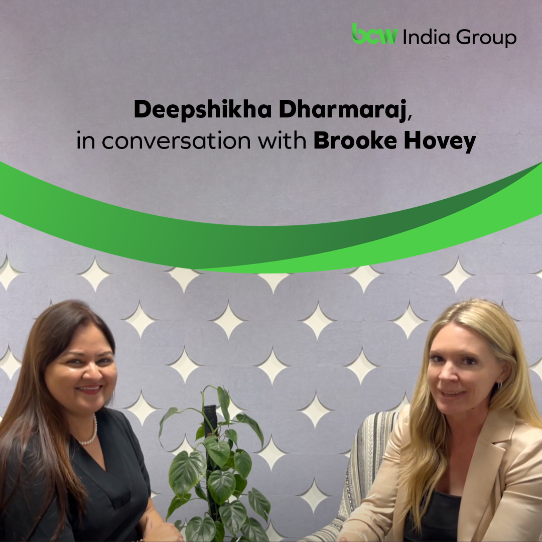 What are the top 3 trends in global communications? In a thought-provoking discussion with Deepshikha Dharmaraj, CEO, BCW India Group, Brooke Hovey, Global President, BCW, shares the answer to that &amp; other questions on our priorities &amp; strategy.
Link here- youtu.be/EXWmtUgPymU
