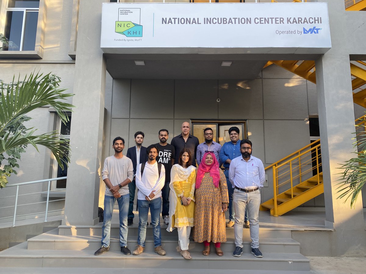 National Incubation Center, Karachi tweet media