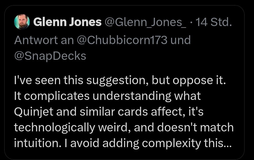 @Luigisopa @Glenn_Jones_ @Chubbicorn173 @SnapDecks This should be the deleted tweet. Was still in my cache. Didn't answer my question, I think. But I appreciate Glenn's dedication to answer so many of our questions.