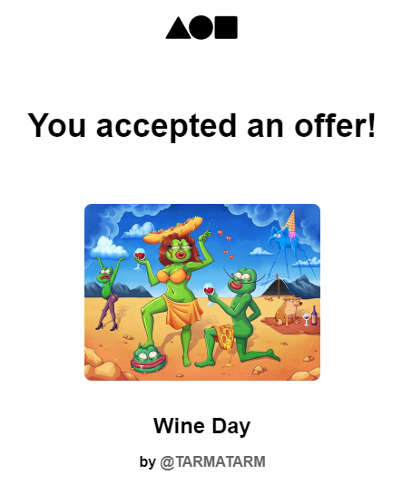 "Wine Day" is sold!
Thank you <a href="/jaggedsoft/">jagged</a>!!!