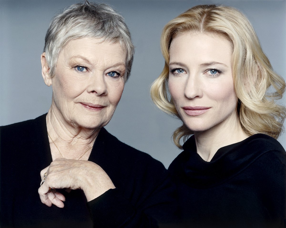 It's been 17 years, I need them to collaborate again please. #CateBlanchett #JudiDench