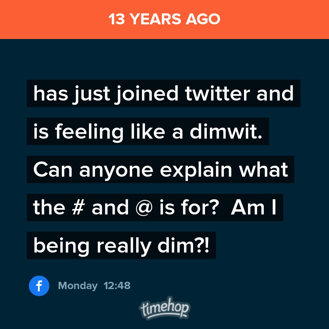 It's my twitter anniversary! I think I understand it a bit better now... 🤔
