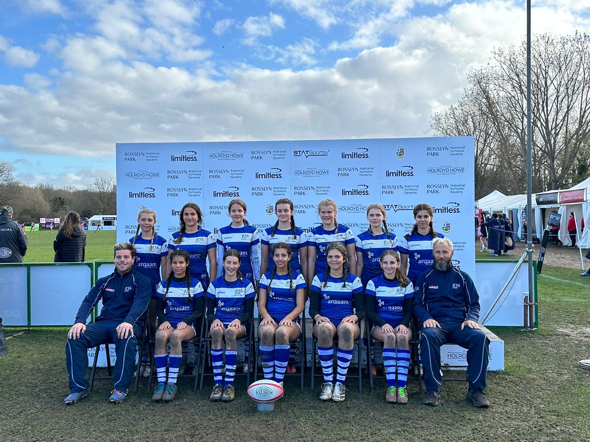 waficn's tweet photo. Well done to the JESS U14 girls for making it to the  QF stage of the cup at their first ever contact tournament. Well done to all the girls and coaches for a wonderful performance. Will definitely be back next year 💪
@RPNS7s @NextGenXV @JESSDubaiSport @ArqaamCapital https://t.co/hStrW5385v