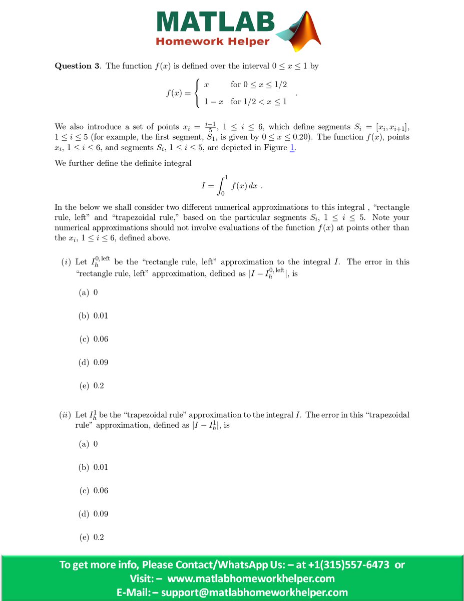 matlabhwhelper's tweet image. Matlab Homework Help
Our team of experienced Matlab Homework Help professionals help you achieve academic success and reach your goals! 💪 Contact us today to learn more.
🌐Website : - matlabhomeworkhelper.com
📧Email : - support@matlabhomeworkhelper.com
#matlabhomeworkhelper