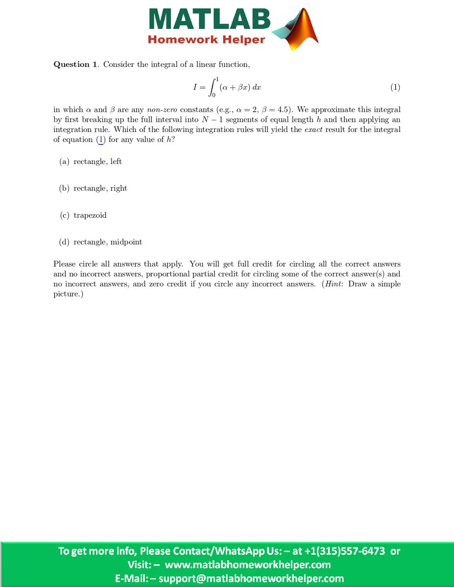 matlabhwhelper's tweet image. Matlab Homework Help
Our team of experienced Matlab Homework Help professionals help you achieve academic success and reach your goals! 💪 Contact us today to learn more.
🌐Website : - matlabhomeworkhelper.com
📧Email : - support@matlabhomeworkhelper.com
#matlabhomeworkhelper