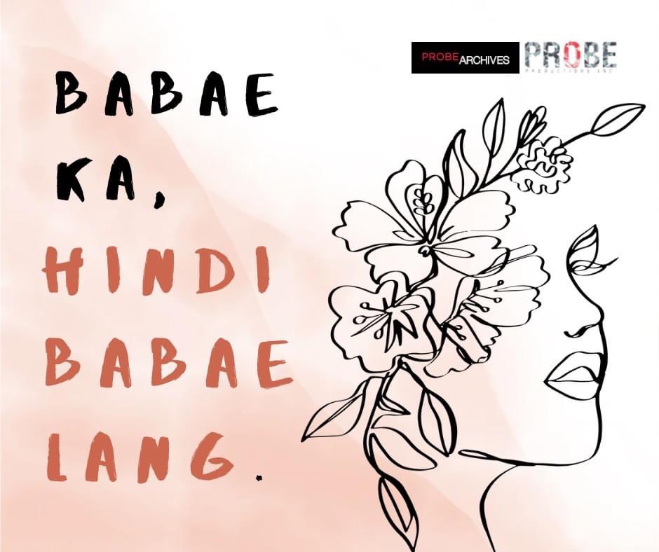 As women's voices remain underrepresented in media worldwide, we honor the decades-long contribution of Probe women journos. Revisit the work of Probe journos! Catch the short documentaries here: bit.ly/PADokyuPlaylis… #ProbeArchives #HistoryOnReel #WomensMonth