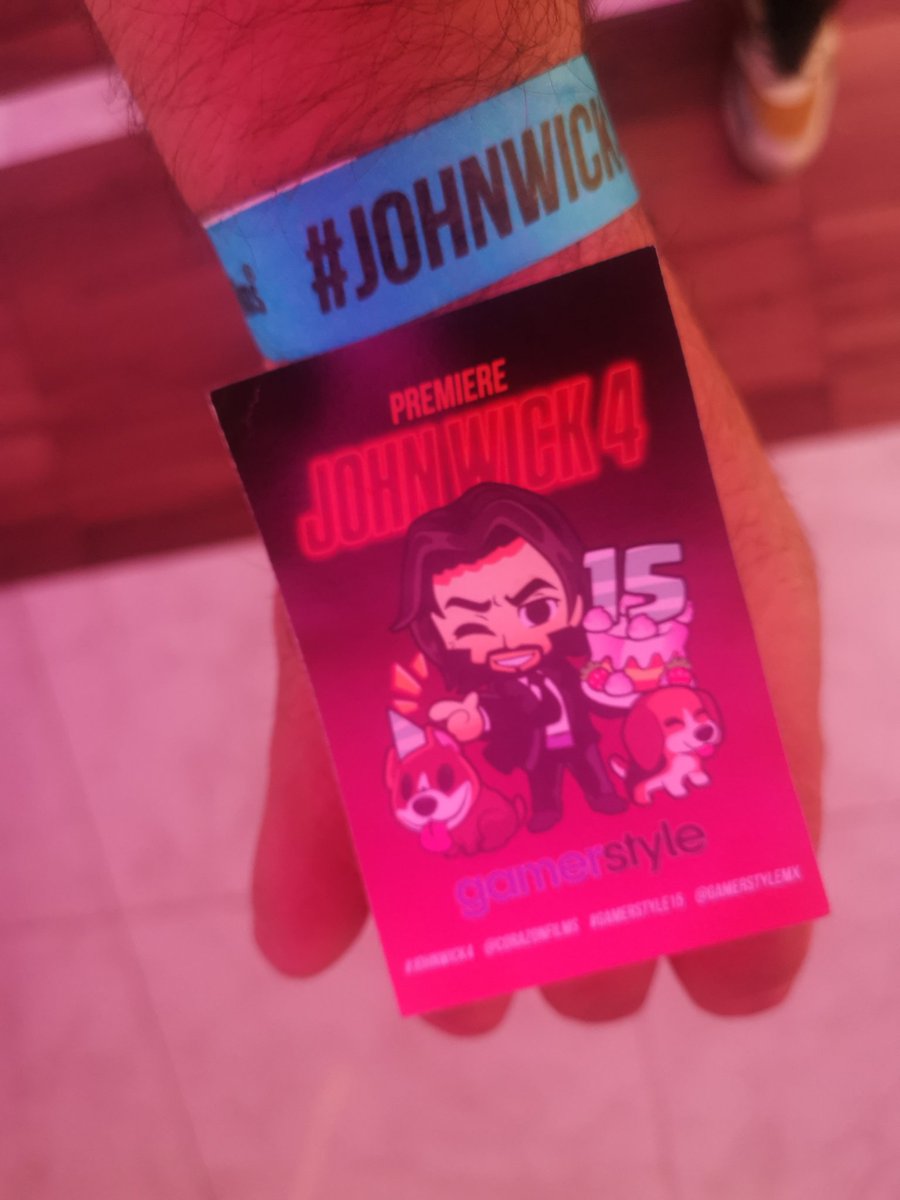 Eloith's tweet photo. Rifados #gamerstyle15 y #JohnWick4 https://t.co/oera3K61E1
