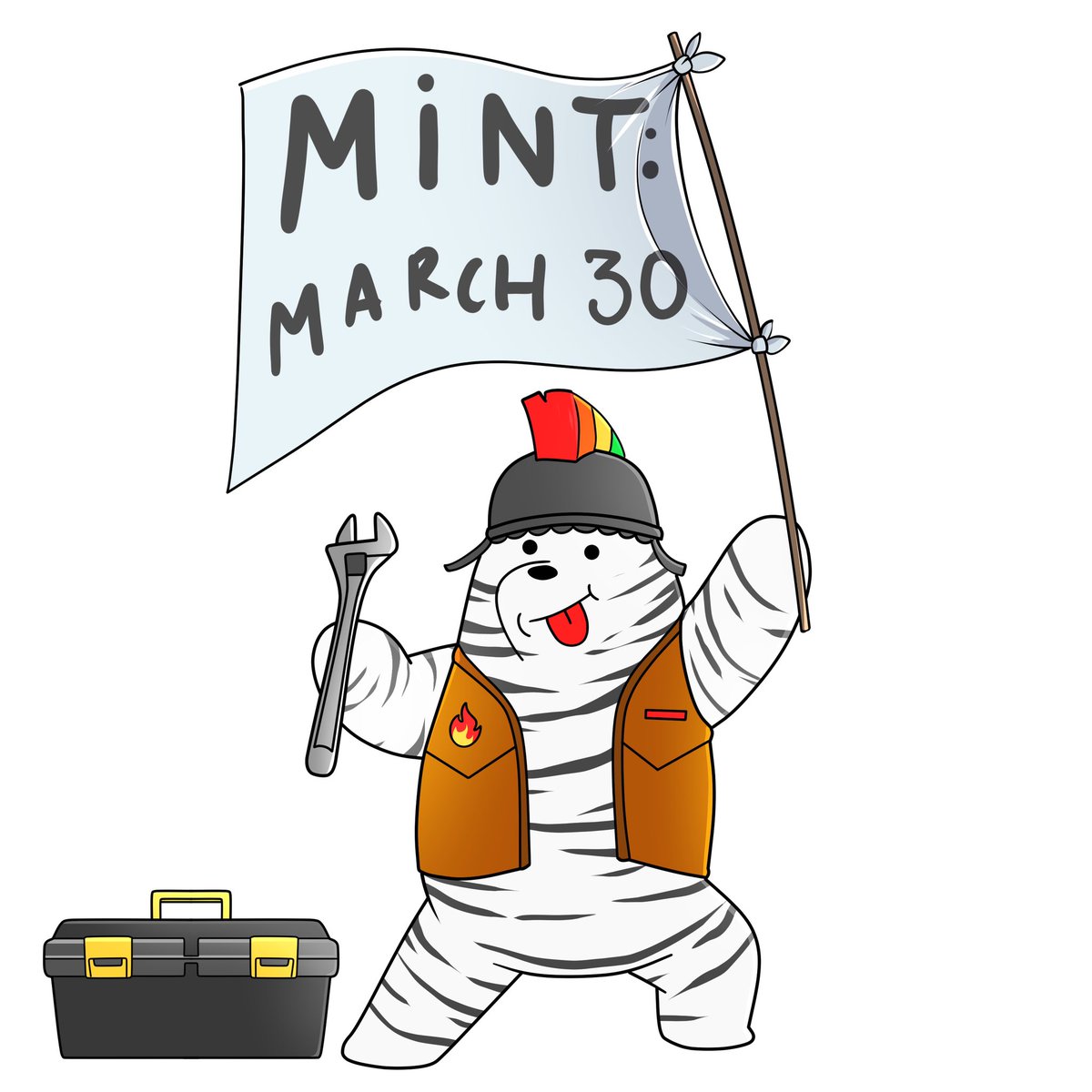 Adventurers, get ready for an EPIC mint!

🎉 Stay tuned for details 🎉

Mint Schedule:
1️⃣ WL Mint: March 30 12pm UTC (Price: 0.04 ETH)
2️⃣ Public Mint: March 6pm UTC (Price: 0.05 ETH)