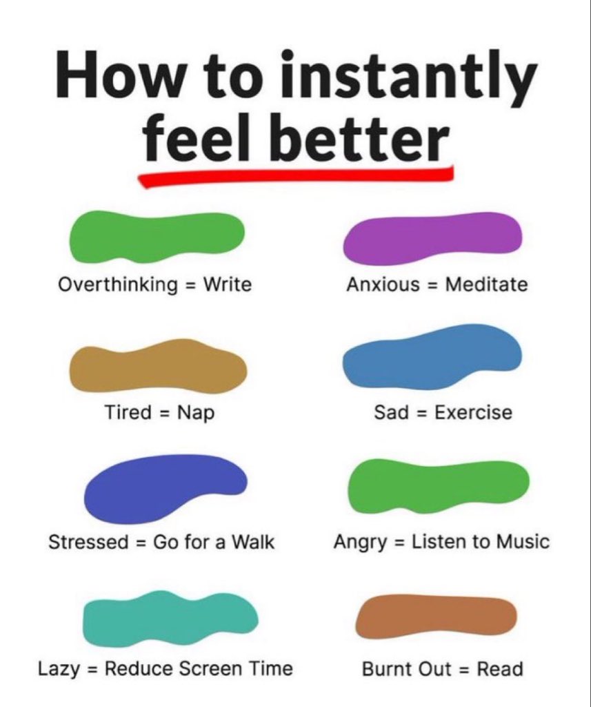 Do not take your good health for granted. Be selfish about your health.