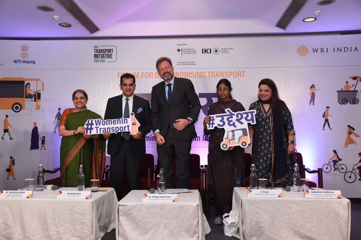 amitabhk87's tweet photo. Gr8 to speak at @WRIIndia's event today. I spoke on India’s key priority : Women -led development'. 🇮🇳's #G20 Presidency brings an enormous focus on #WomenEmpowerment. We are working collaboratively across tracks to ensure greater #genderequity. https://t.co/R9fdGDKuvr
