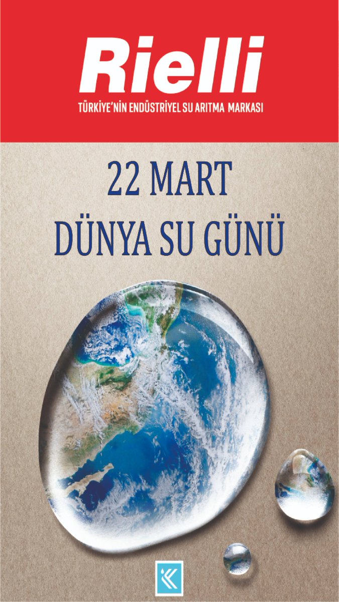 Rielli Endüstriyel Su Geri Kazanım Sistemleri, dünya genelinde su kaynaklarının önemine ve sürdürülebilir su yönetimi uygulamalarına dikkat çekmek için '22 Mart Dünya Su Günü'nü kutlar.