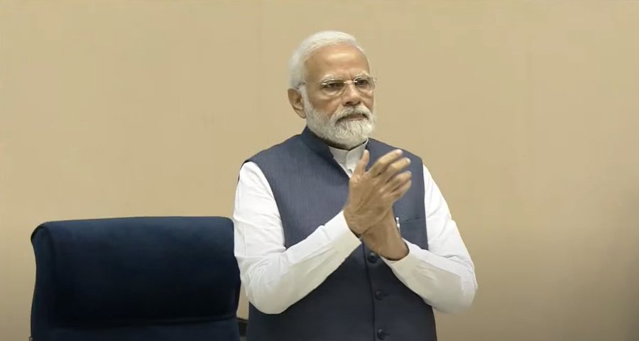 प्रधानमंत्री नरेंद्र मोदी ने नई दिल्ली में नए अंतर्राष्ट्रीय दूरसंचार संघ  क्षेत्र कार्यालय और नवाचार ... - Latest Tweet by PBNS Hindi | 🇮🇳 LatestLY  हिन्दी