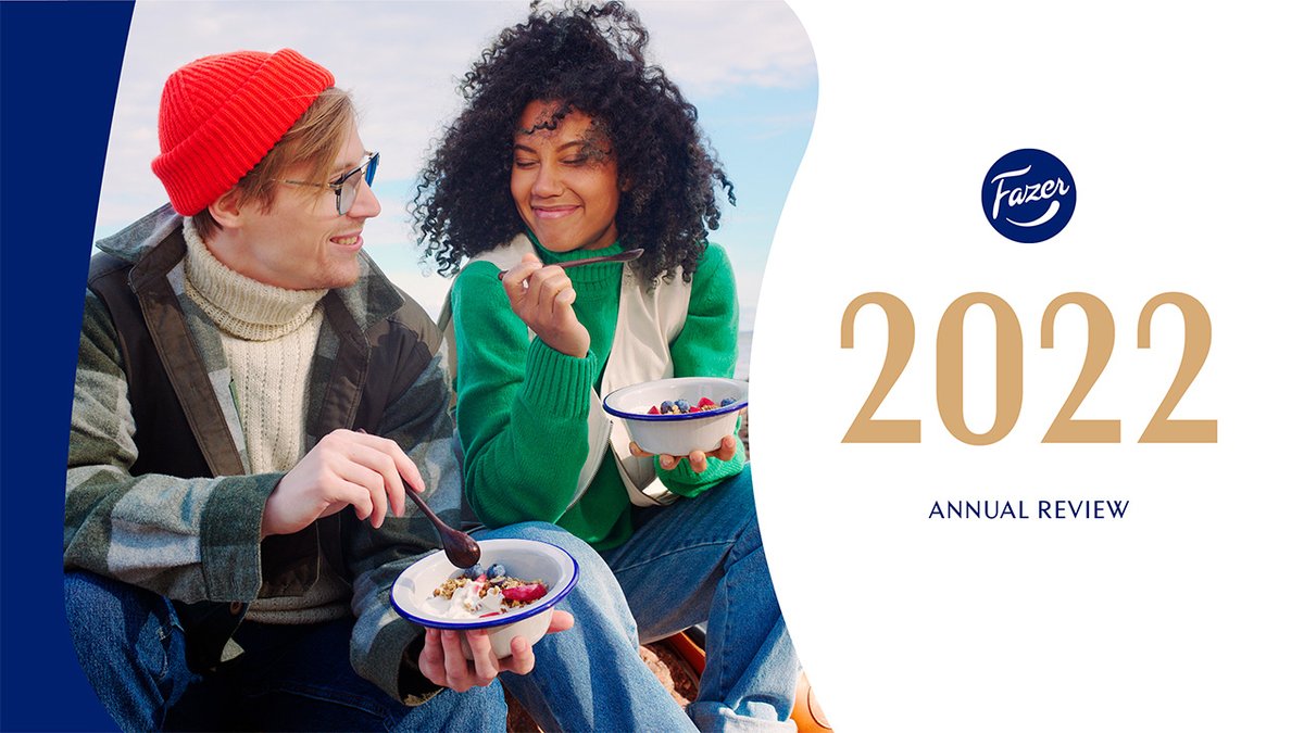 Fazer Group’s Annual Review 2022 has been published today. The review for 2022 describes in detail our strategic development, market environment, business and sustainability performance. Read more: fal.cn/3wLMb  #northernmagicmadereal