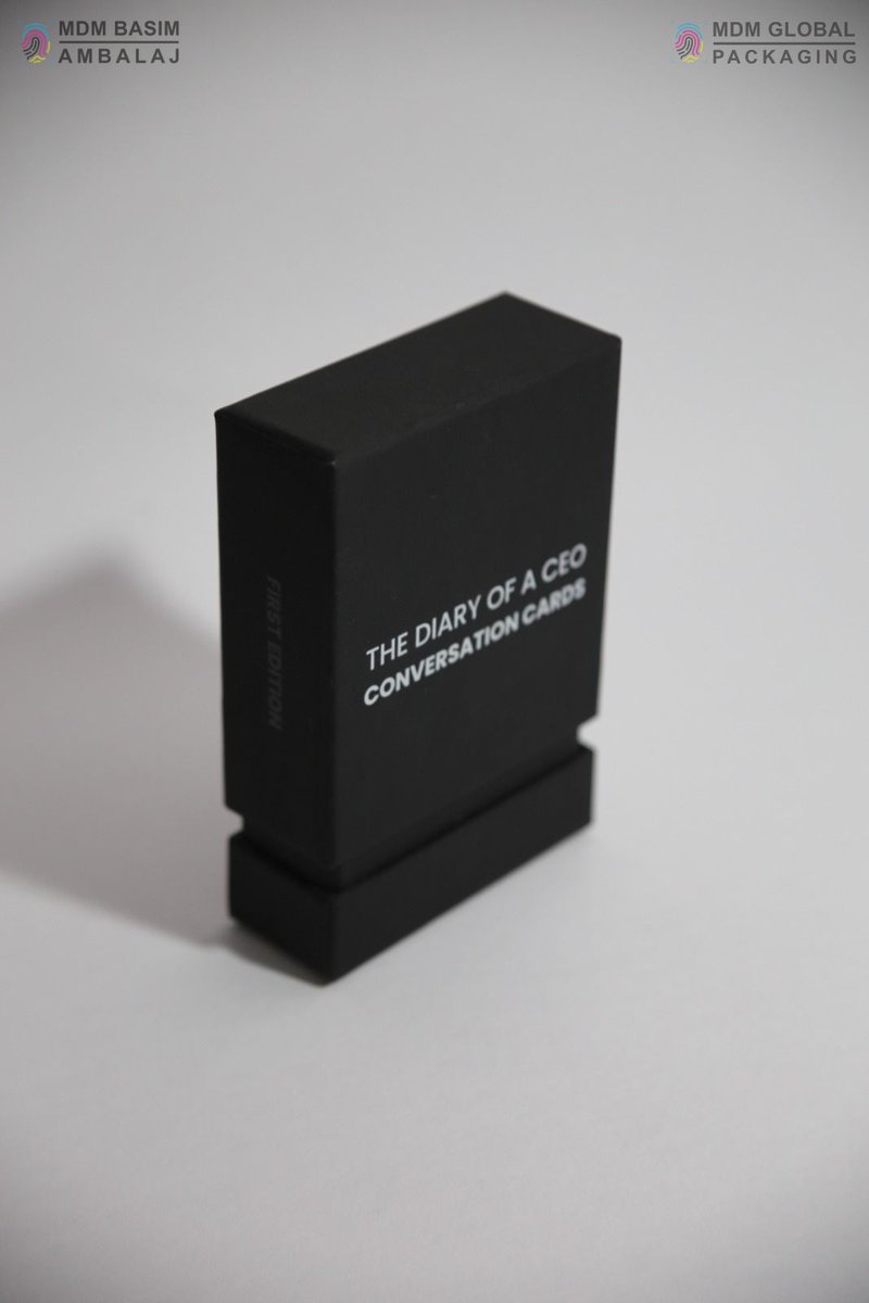 MDMPack's tweet photo. THE DIARY OF CEO CONVERSATION CARDS
MARKANIZ DOĞRU MERKEZDE ..
Y𝑜𝓊𝓇 𝒷𝓇𝒶𝓃𝒹 𝒾𝓈 𝒶𝓉 𝓉𝒽𝑒 𝓇𝒾𝑔𝒽𝓉 𝓅𝓁𝒶𝒸𝑒..
.
.
.
#turkey #ıstanbul #packagıng #printing #ceo #baskı #paketleme #marka https://t.co/wEyzv5NMd5