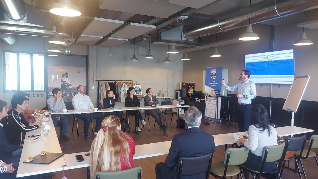 club_reussir's tweet photo. 🥐 En direct du #petitdéjeuner du Club pour tout savoir sur le décret du 31 juillet 2021 et les changements fiscaux à prendre en compte sur la déclaration d’impôt sur les revenus 2022. 

#decret #Declaration #ImpotSurRevenus #changement #fiscaux #clubreussir #Blagnac https://t.co/RVb97ybESZ