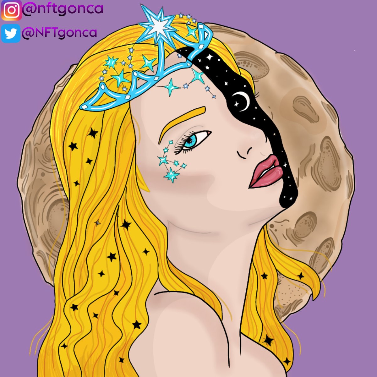 🌒Moon Girl🌒
Our differences make us exist. Ordinary people are never remembered, but the people who made a difference never leave their minds.

#nft #nftart #nfts #nftcommunity #nftcollector #nftartist #nftcollectors #nftdrop #nftcollection #nftcollectibles #nftartists #opensea