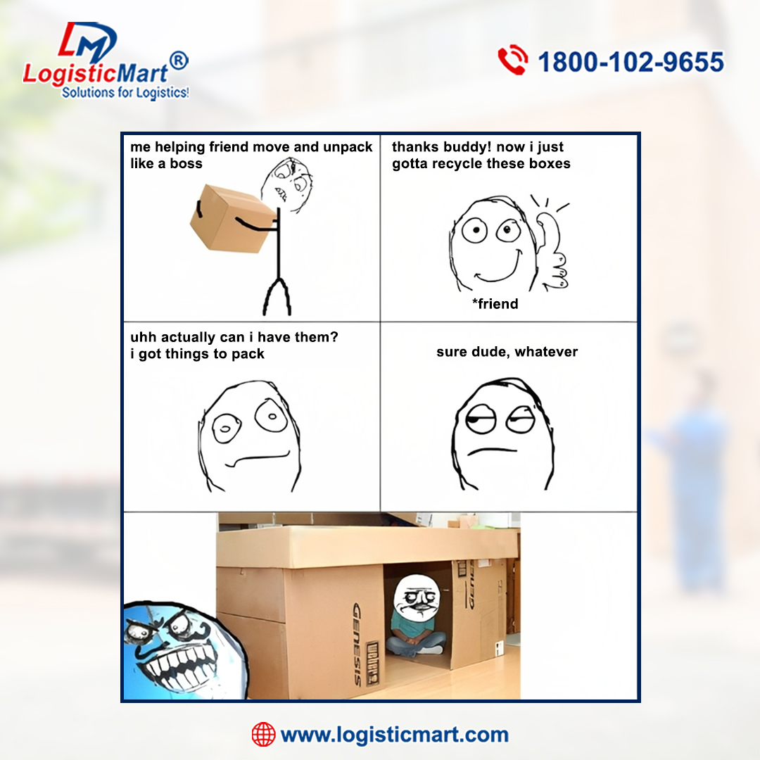 LogisticMart's tweet image. #Movingmeme #memeoftheday #meme #houseshifting #helpingfriend
