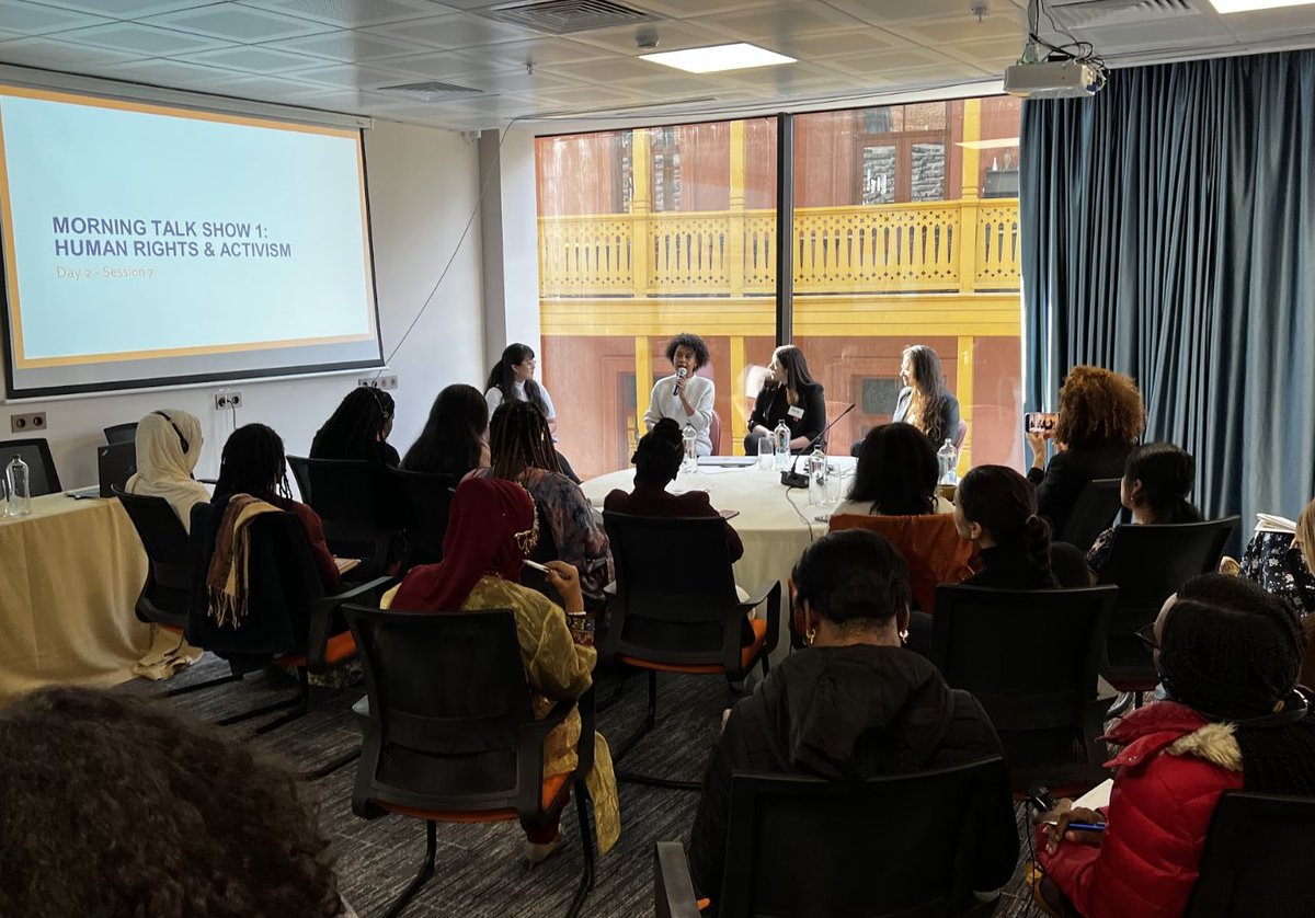 Yesterday in #Tbilisi 🇬🇪, we got to hear from Rafaela (Mozambique🇲🇿), Merima (Bosnia and Herzegovina🇧🇦) and Wafaa (Palestine🇵🇸), sharing their experiences working on the promotion of #Peace, #Equality and #HumanRights in their countries! 

#YoungWomen4Peace #Youth4Peace #YPS #WPS