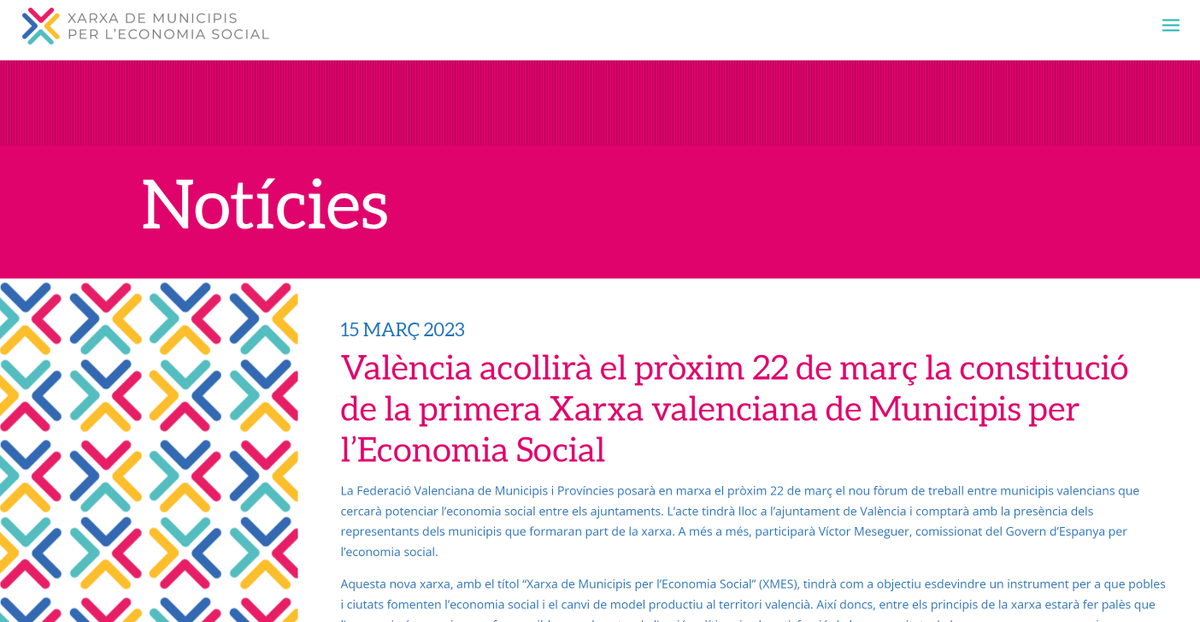 VictorMeseguer_'s tweet photo. 🚆Camí de #València on avui es presenta la #XMES Xarxa valenciana de municipis per l'Economia Social
🤝Cooperació per promoure aquesta economia de proximitat i amb arrels
@fvmpendirecto @generalitat #PERTE_EconomíaSocial https://t.co/eNTf9pl9xv