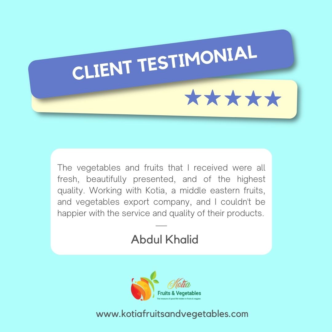 KotiaOffical's tweet photo. Wow, we are absolutely thrilled to receive this wonderful testimonial from one of our clients! Thank you so much for your kind words, it means the world to us! #clienttestimonial #grateful #exceptionalservice #ChineseGinger #ExportQuality #GrowYourBusiness #NaturalRemedies https://t.co/48PFtfR1qX