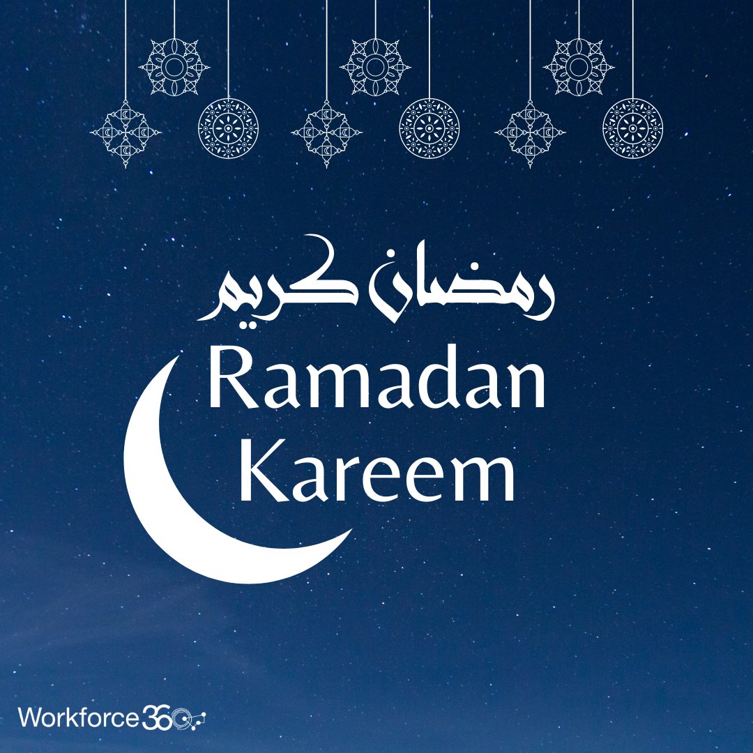 Ramadan Kareem from everyone at #Workforce360. May this month fill our hearts with blessings, peace, and joy.

#ramadan2023 #ramadankareem #ramadanmubarak