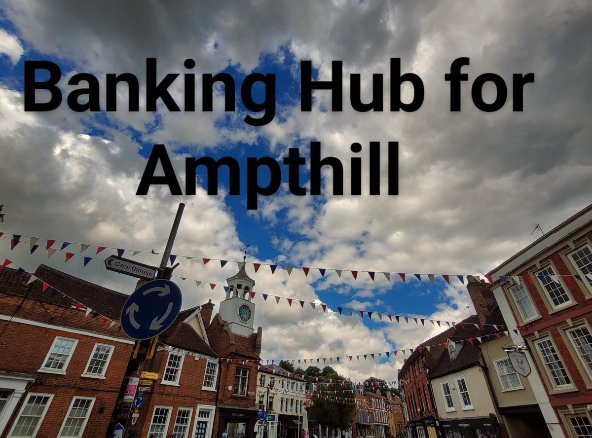 LINK, the UK’s Cash Access and ATM network, has announced that residents and businesses in Ampthill and the surrounding area will soon find it easier to access banking services thanks to the addition of a new banking hub in the town. Thanks to the persistence of Cllr Ian Titman.
