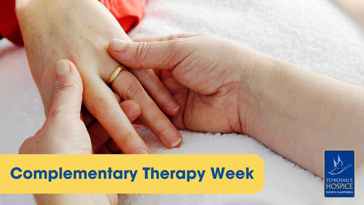 smhbasingstoke's tweet photo. This week is #ComplementaryTherapyWeek and we wanted to help raise awareness of its importance. Complementary therapies provide gentle treatments to our patients that help relieve stress and tension. Find out more: https://t.co/lZKOhdSqRL https://t.co/BqYT7LJdYv