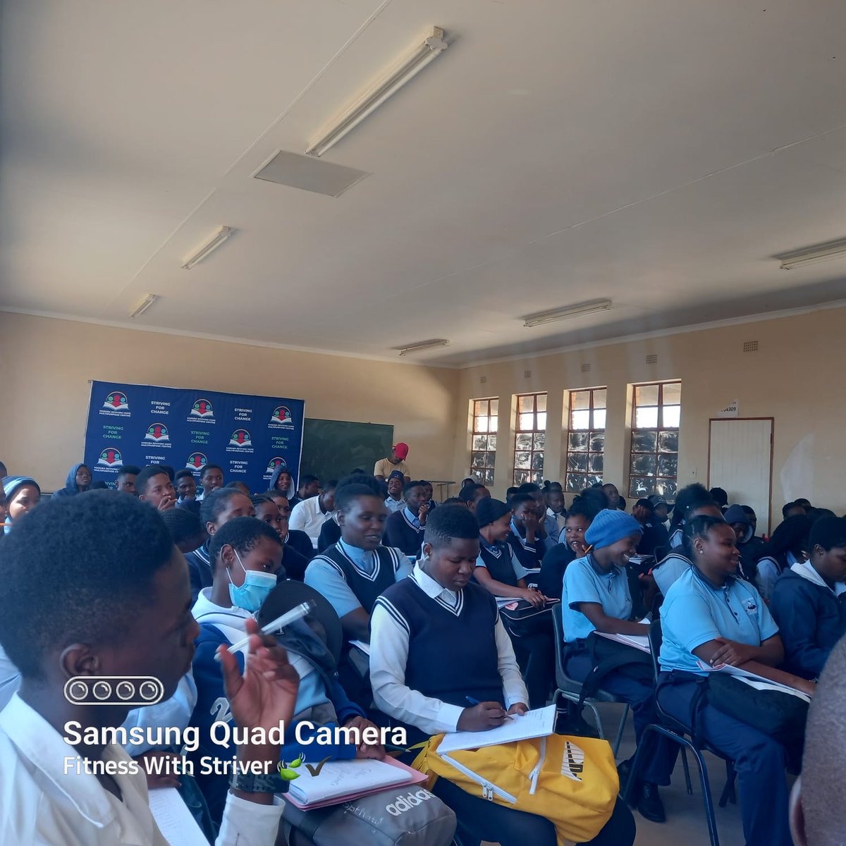 MRHMC2's tweet photo. Career Guidance underway at Jawe Jawe Secondary school, Venus GA Mashashane.
@NYDARSA @The_DSD @HeartlinesZA @PresidencyZA https://t.co/Cva1ekB0Fh