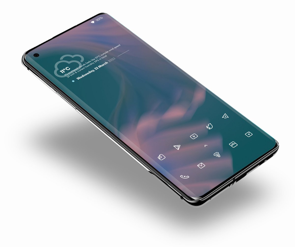 Just for fun 😀

#OnePlus8Pro

#Wallpaper >>

@_pengwyn Burpy Walls

#Widget >>

@ppickCH Vanilla KWGT
( hope you are good buddy )

#Icons >>

@GrabsterStudios Reev Pro

#Launcher >>

@oneplus OnePlus Launcher

#Android #Custom #Home #KWGT