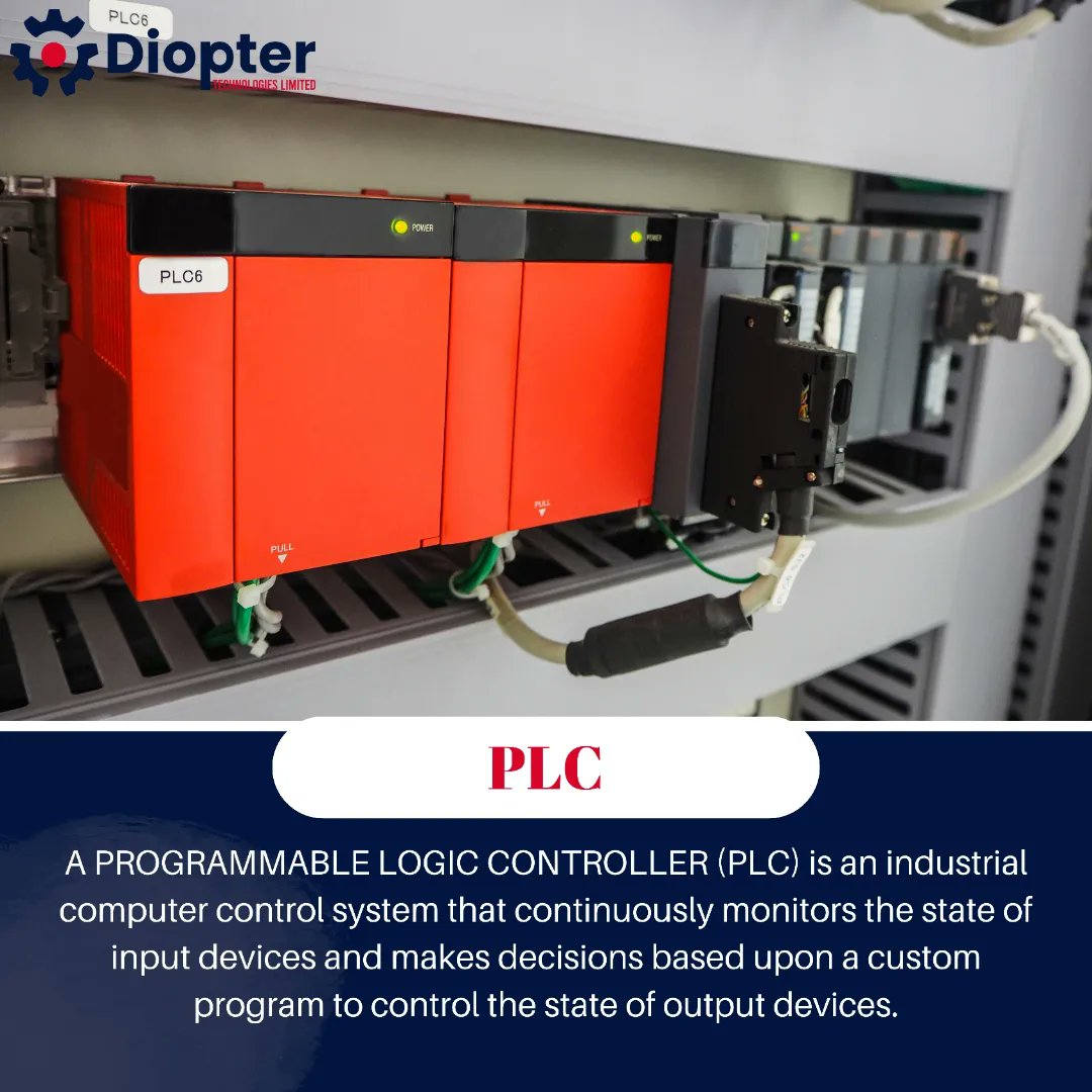 DiopterTechNG's tweet photo. What are PLCs @dioptertechng
We did some explanations about PLCs, Air compressors and control valves?
Have you worked with these devices before?
You're free to share your thoughts with us in the comment session.
#gaugehow #engineeringlovers #electronics #plc #controlvalves https://t.co/zyNwsELQNT