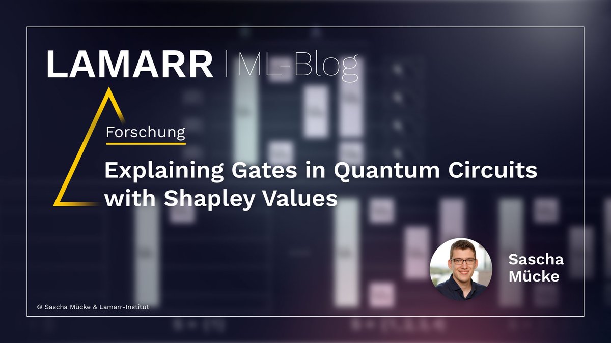 Dive into the exciting crossover between #XAI and #QuantumComputing with a #Blog post by #Lamarr's <a href="/MuckeSascha/">Sascha Mücke</a> (<a href="/TU_Dortmund/">TU Dortmund</a>) on the explainability of gates in #QuantumCircuits with #ShapleyValues.
🤔How do #QuantumMachineLearning models work? Find out ➡️ machinelearning-blog.de/research/shapl…