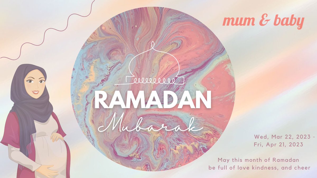 Would like to wish all those #celebrating a very #happy #ramadan!

If you're #pregnant or #breastfeeding you are exempt from #fasting  to keep both of you #safe #healthy and well. Get involved in other ways to #celebrate and #reflect with #family and #friends.

#HappyRamadan