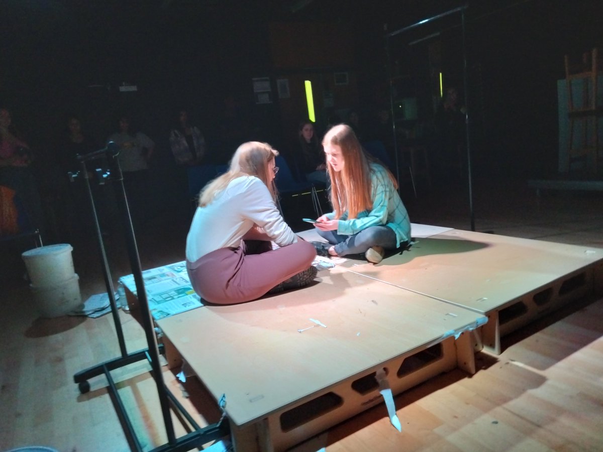 HeartofHatton's tweet photo. Hatton Youth Theatre did an excellent first performance of our version of @NTCONNECTIONS piece 'Old Times' by Molly Taylor. Limited tickets available for Thursday and Friday from Pay360. Don't Miss Out. #Inspire #Creativity #Confidence https://t.co/nrOfbrayNe