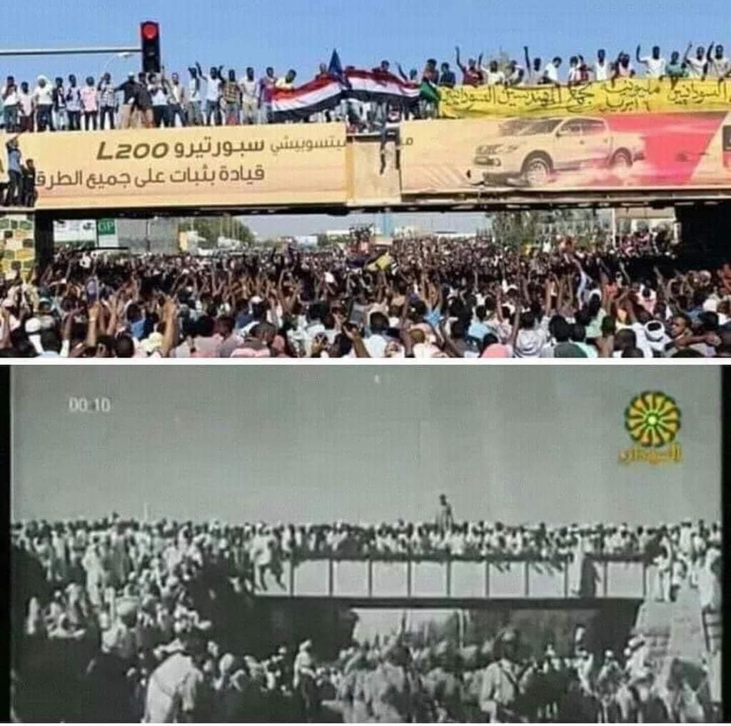omereldigair's tweet photo. مرتان - في أقل من أربعة عقود - تمكّن السودانيون/ات أن يجعلوا يوم السادس من أبريل موعداً لانتصار إرادتهم الجماعية وتحررهم من قيود الاستبداد.

في المرتين حولوا معاناتهم إلى غضبٍ نبيل وثورةٍ على الواقع الغاشم، مستهدين بالسّطع الدامي المتدفق من شرايين الشهداء.

في المرتين أكّدوا أن رهان أنظمة الحكم على القمع وأساليب شراء الوقت كي يتأقلم المقهورون مع الاستبداد هو رهان خاسر، فالزمن يجوهر الحق إذا كان وراءه من يطالبون به .. والسايقة واصلة.