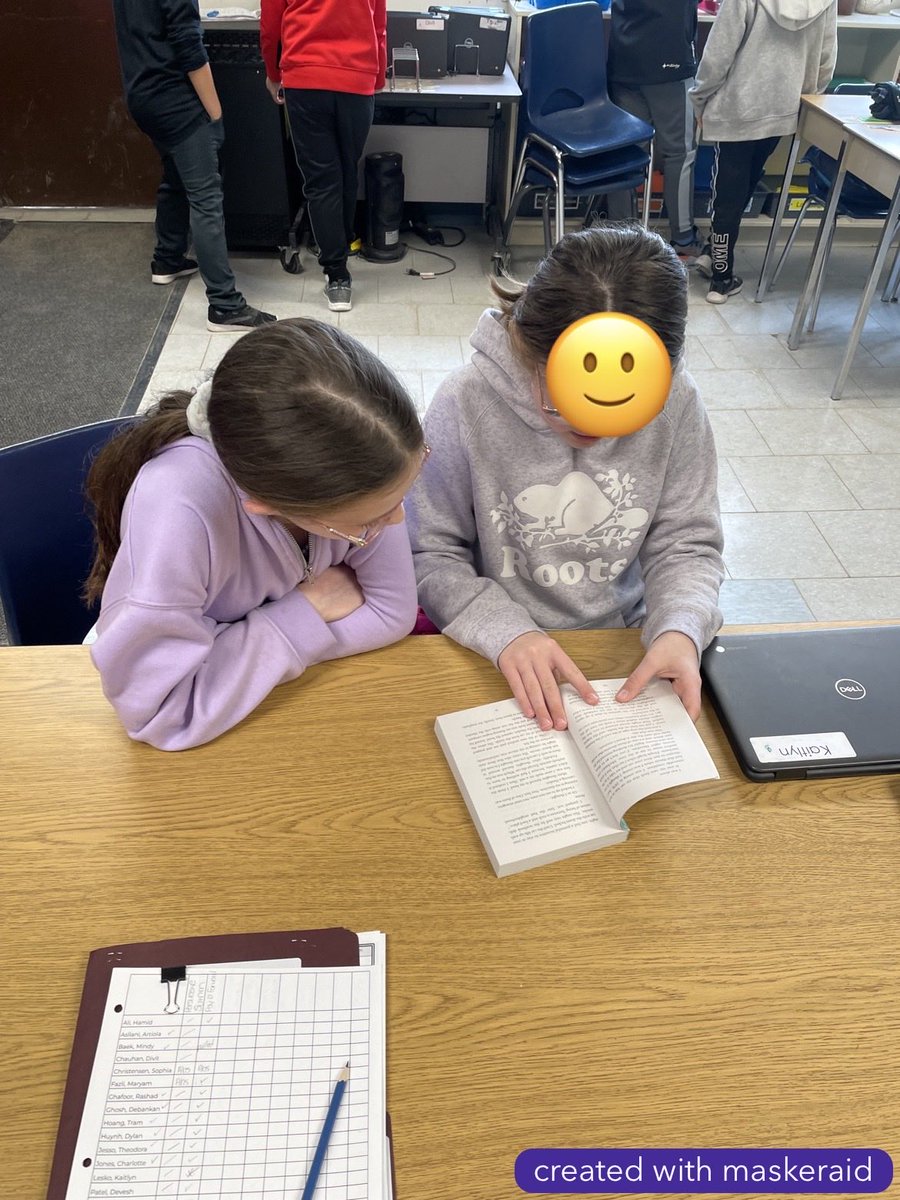 MJS_teach's tweet image. Today we began partner reading our new novel, “Pay it Forward”. Engagement and enjoyment was felt by all as we supported each other while we read! #fluency ⁦@lkwwrdsb⁩ ⁦@wrdsb⁩